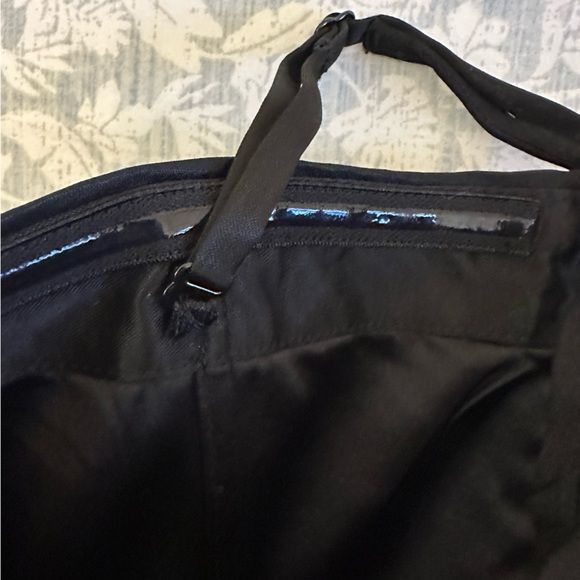 White House Black Market Bustier Corset Top rhinestone velvet Size 8 - Picture 12 of 13